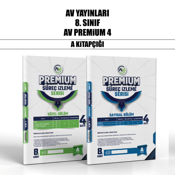 AV 08.SINIF PREMIUM DENEME SAY/SÖZ 4-A -25-26